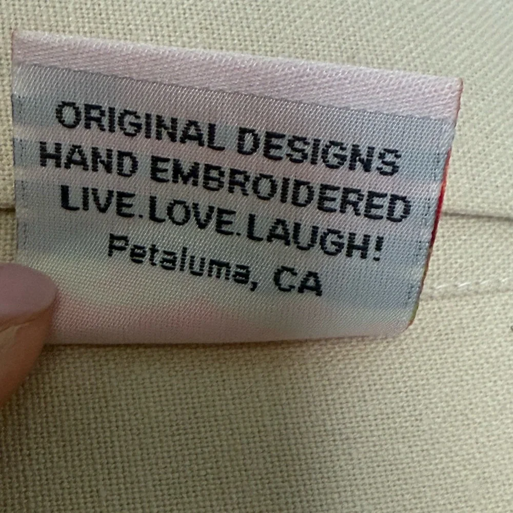 Cat Studio Pennsylvania Embroidered Pillow - Picture 11 of 13